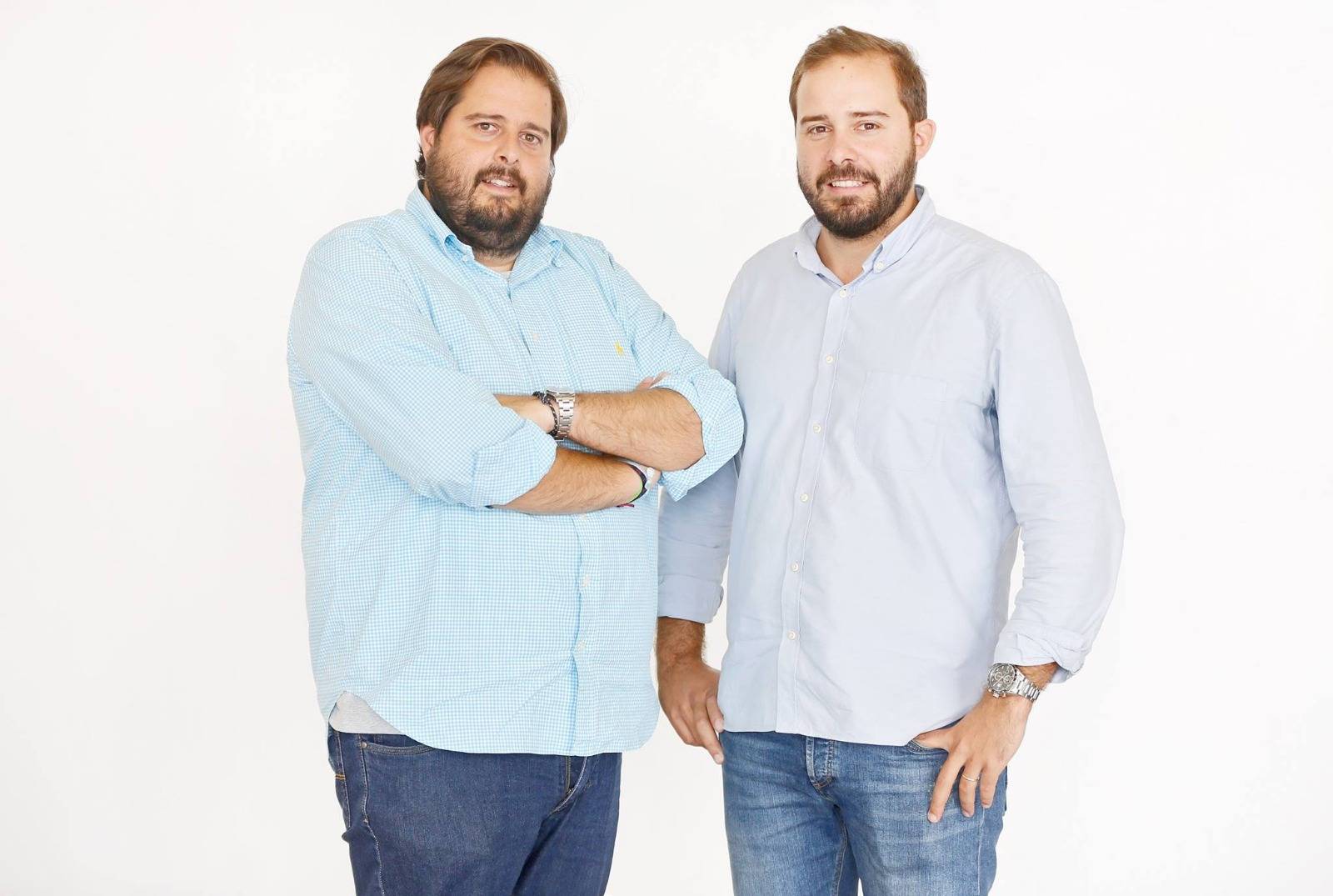 Salvador y Pablo Martínez, cofundadores de El Gordo y el Flaco.