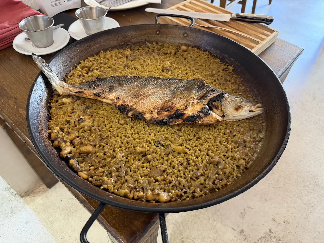 9 Arroz del senyoret con lubina a la brasa 2
