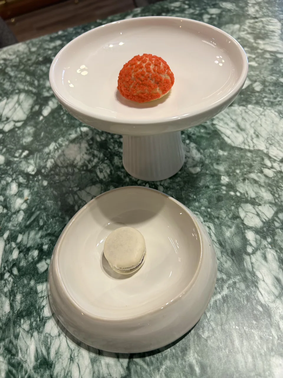 Selección de bocados dulces